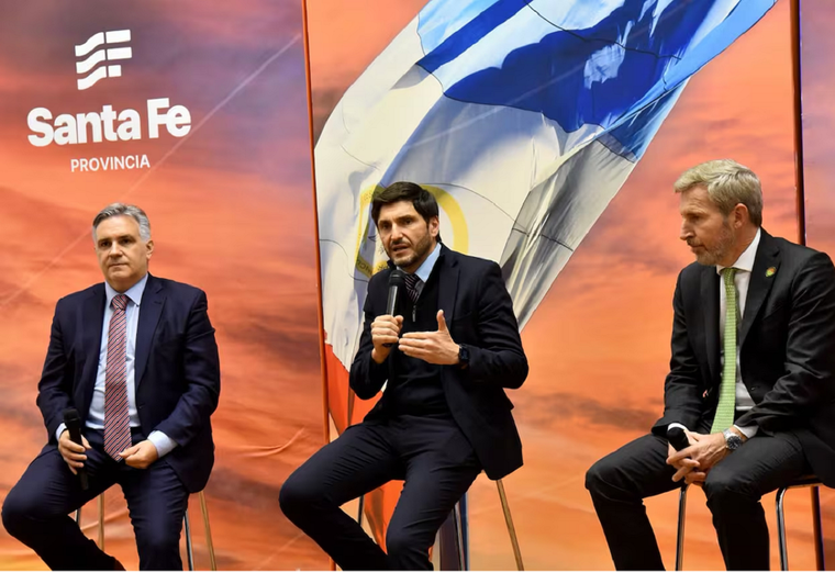 Santa Fe, Córdoba y Entre Ríos reclaman por la baja de retenciones. Foto: GSFE