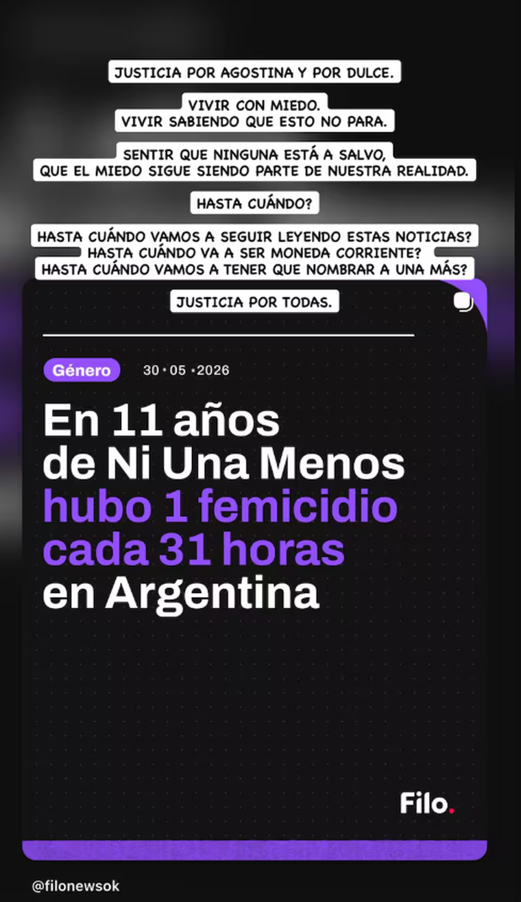 Tini Stoessel recurrió a sus plataformas virtuales para manifestar su profunda preocupación por los hechos de violencia de género. Tini Stoessel recurrió a sus plataformas virtuales para manifestar su profunda preocupación por los hechos de violencia de género.