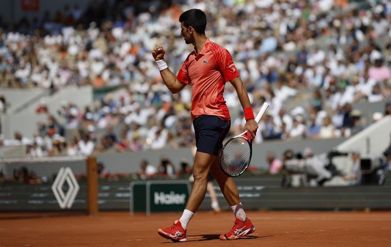 Nole ganó en su debut. Foto: EFE