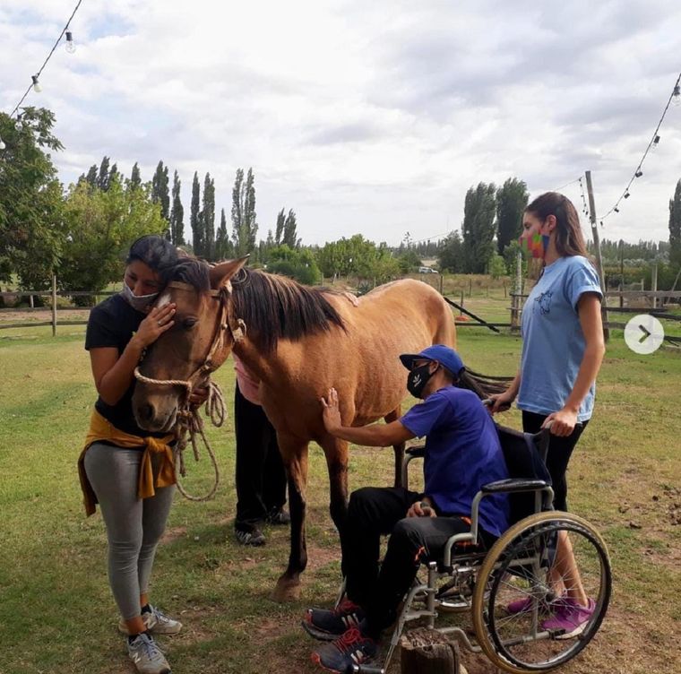 En el Centro de Día las personas con discapacidad cuentan con acompañamiento terapéutico. Ahora la apuesta es crear un hogar. Foto: Gentileza