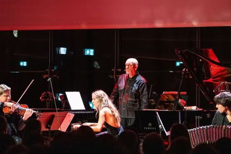 El bandoneón del mendocino Fabrizio Colombo es parte de la obra que John Malkovich presentará en la Argentina. El bandoneón del mendocino Fabrizio Colombo es parte de la obra que John Malkovich presentará en la Argentina.