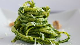 Fideos con pesto: una maravilla. Foto: Ph. Pexels