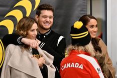 Luisana Lopilato y Michael Bublé mantuvieron un encuentro especial con Harry y Meghan La pareja real invitó a un evento deportivo a la actriz argentina y al cantante canadiense