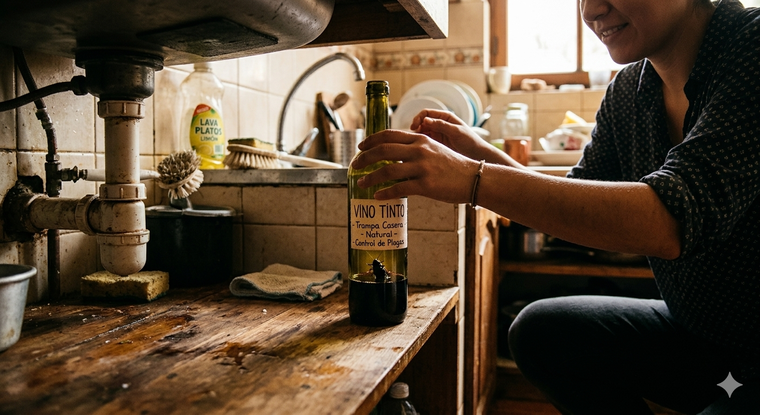 Una trampa para las cucarachas. Fuente: IA Gemini. Una trampa para las cucarachas. Fuente: IA Gemini.