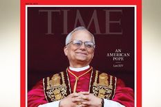 León XVI, el nuevo líder de la Iglesia Católica fue homenajeado por TIME Foto: Red Social X
