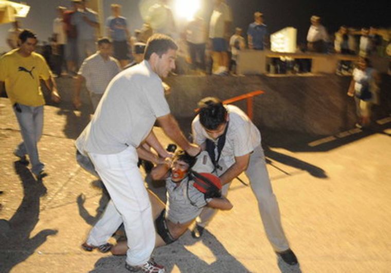 Una de las imágenes de los desmanes. Foto: fotobaires