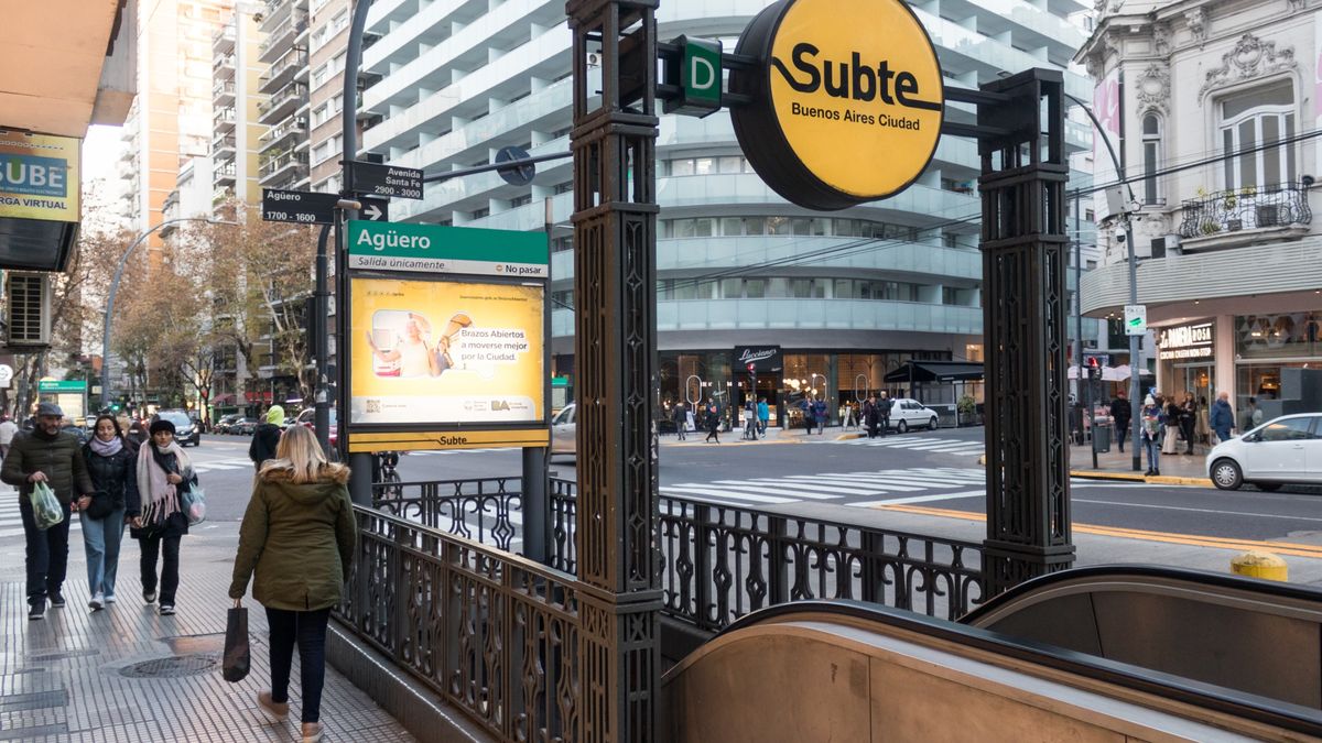 Subte: el lunes cierra la estación Agüero por obras de renovación