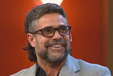 Luciano Castro en medio de la tormenta.&nbsp;