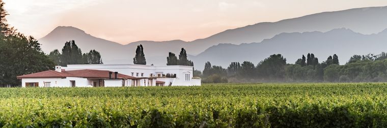 Una de las bodegas en Luján de Cuyo.