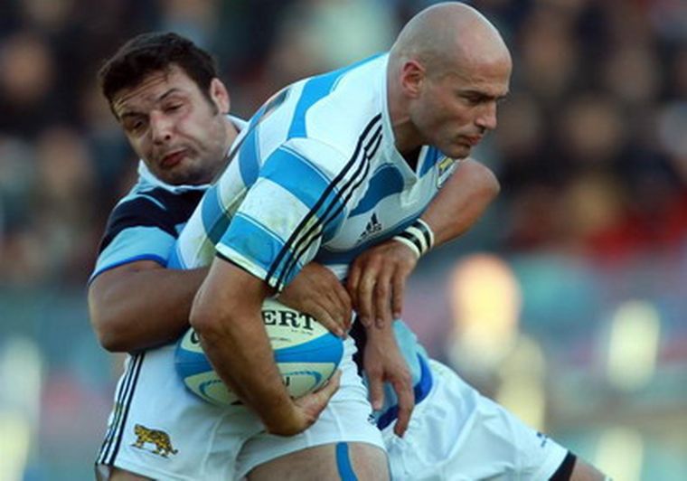Felipe Contepomi fue el goleador de Los Pumas. Foto: EFE