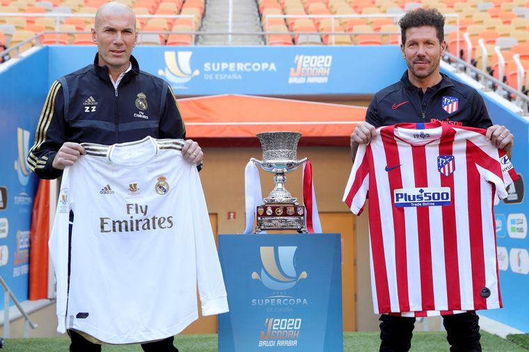 Zidane y Simeone EFE Foto: EFE