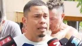 Marcos Gómez pidió que se haga justicia y que los asesinos paguen. Foto: Captura de video
