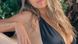 Mirá el look playero de Stephanie. Mirá el look playero de Stephanie.