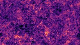 Este es el mapa más detallado de la distribución de materia oscura en el universo. Las zonas brillantes representan los puntos de mayor concentración, que es donde se forman las galaxias. Foto: N JEFFREY/OBSERVATORIO DE LA ENERGÍA OSCURA