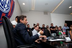 Con cinco renuncias firmes en la Comisión Directiva, el futuro institucional de San Lorenzo pende de un hilo y ya se habla de elecciones anticipadas. Foto: San Lorenzo.