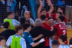 El clásico de futsal entre Independiente y Racing terminó de la peor manera. Foto: Captura TyC Sports El clásico de futsal entre Independiente y Racing terminó de la peor manera. Foto: Captura TyC Sports