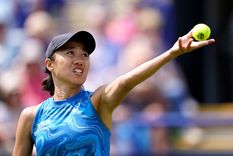 Zhang y un prolongado mal momento; no ganó después de lo de Budapest. Foto: WTA Zhang y un prolongado mal momento; no ganó después de lo de Budapest. Foto: WTA
