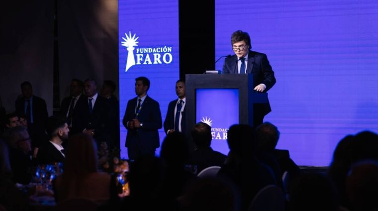 Javier Milei apalanca la campaña de LLA. Foto: Archivo