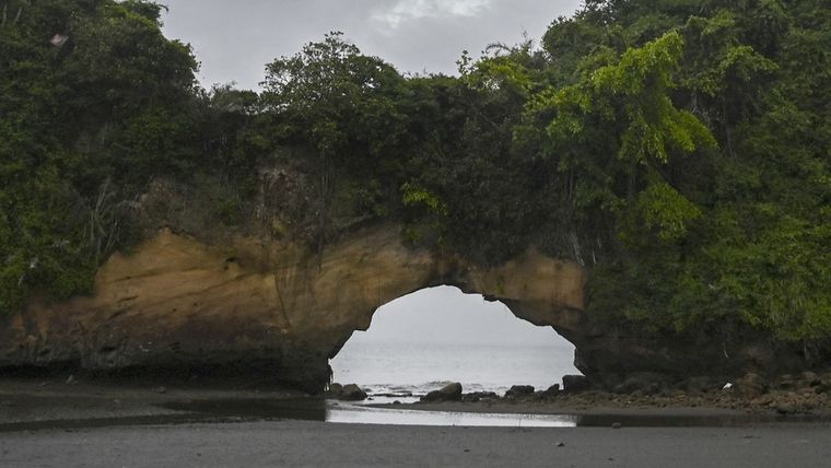 El Arco del Morro en Tumaco, Colombia.