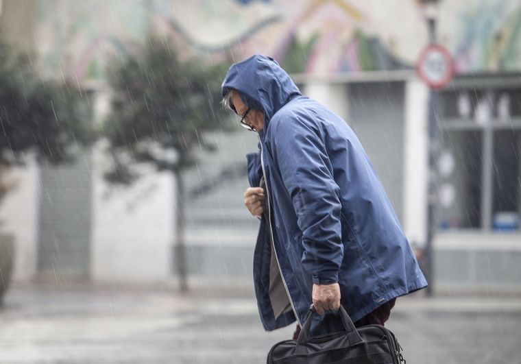 Sigue el mal tiempo en el país y se espera el ingreso de un frente frío. Foto: Noticias Argentinas