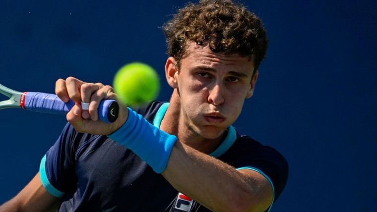 Tremendo triunfo de Juanma Cerúndolo en su debut en el US Open; Cachín cayó y se despidió de Nueva York Foto: ESPN Tenis