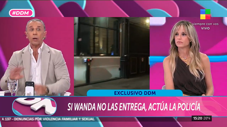 La estrategia de la Justicia para que Mauro Icardi pueda estar con sus hijas. Foto: captura de video / América TV. La estrategia de la Justicia para que Mauro Icardi pueda estar con sus hijas. Foto: captura de video / América TV.