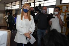 Anabel Sagasti, con toda la simpatía, poniendo cara de sacada Foto: ALF PONCE MERCADO / MDZ