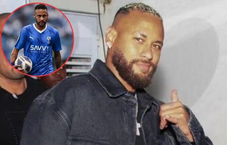 Neymar reapareció y su forma física generó muchas críticas