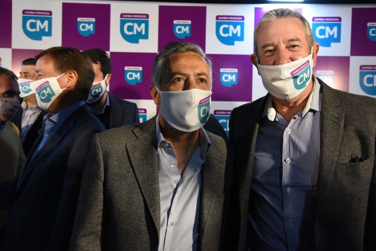 Cornejo y Cobos, dos ex gobernadores que vuelven al ruedo. Foto: Gentileza Diego Anguita