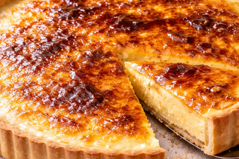 La mejor receta de tarta de crema catalana tradicional La mejor receta de tarta de crema catalana tradicional