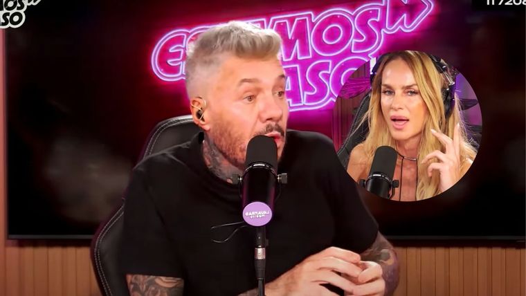 El conductor y la panelista de un mismo programa, ¿juntos? Créditos: Captura / Carnaval Stream