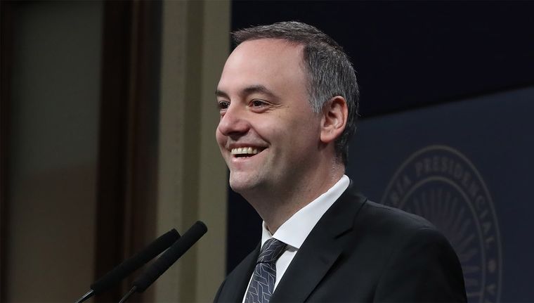 Manuel Adorni aseguró que prepara una renuncia épica. Foto: Presidencia