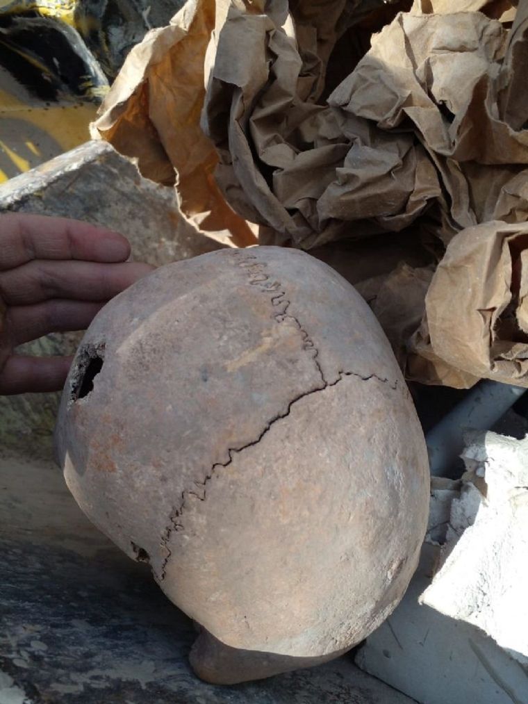 Una de las imágenes que trascendieron