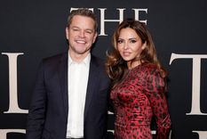 Matt Damon y Luciana Barroso, una de las parejas más sólidas del mundo Hollywood.