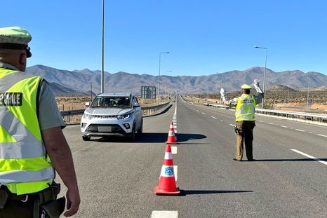 Los carabineros trabajaron en la zona del accidente.&nbsp;Foto ilustrativa.