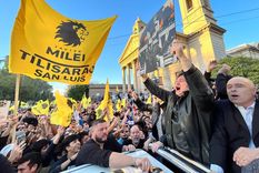 En 2023, San Luis fue una de las pocas provincias que Javier Milei visitó durante la campaña que lo llevó a la presidencia. Foto: Instagram (@lalibertadavanzaoficial)