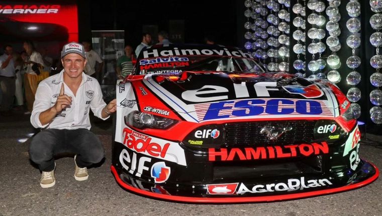 Así lucirá el Mustang del campeón. Foto: Instagram @mwernerok