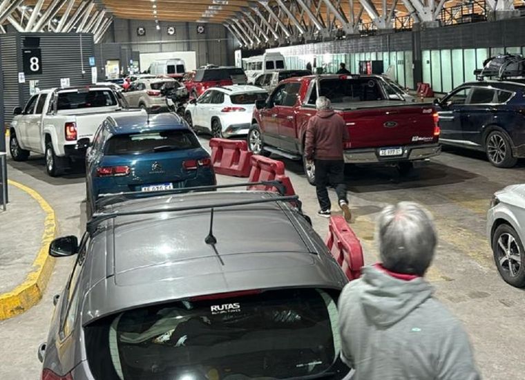 Dos horas de demora para cruzar a Chile. Ilustrativa. Foto: Gentileza