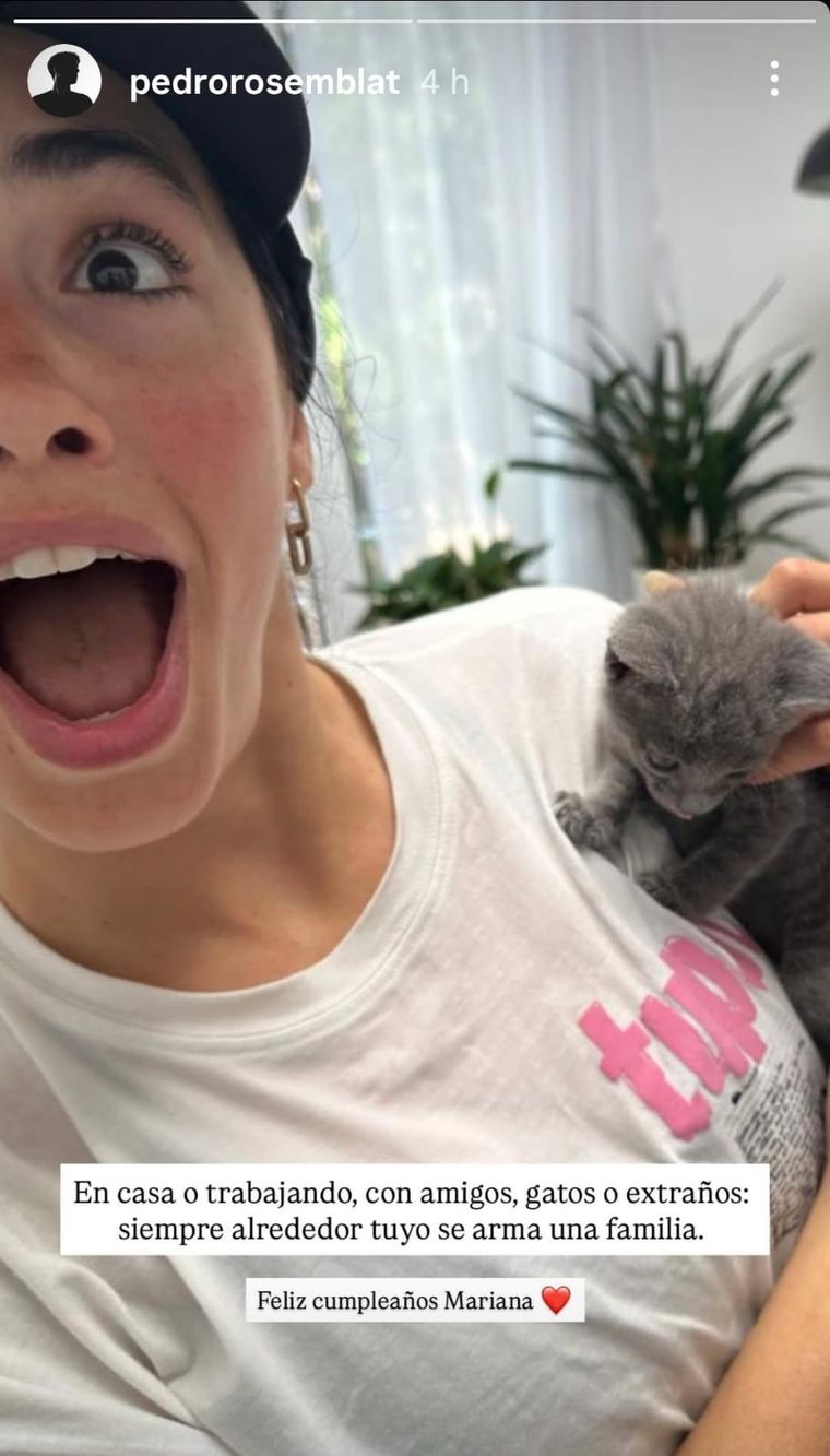 El detalle que muestra su lado más íntimo y familiar. El detalle que muestra su lado más íntimo y familiar.