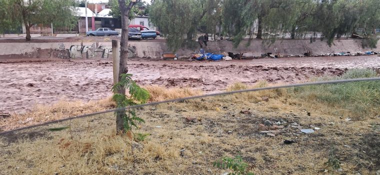 aluvion zanjon de los ciruelos