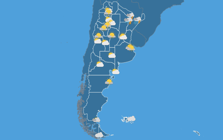 El pronóstico del Servicio Meteorológico para el 17 de junio anuncia una Alerta Amarilla El pronóstico del Servicio Meteorológico para el 17 de junio anuncia una Alerta Amarilla