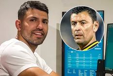 Kun Agüero destrozó a Tobar El Kun insultó duramente al árbitro chileno. Kun Agüero destrozó a Tobar El Kun insultó duramente al árbitro chileno.