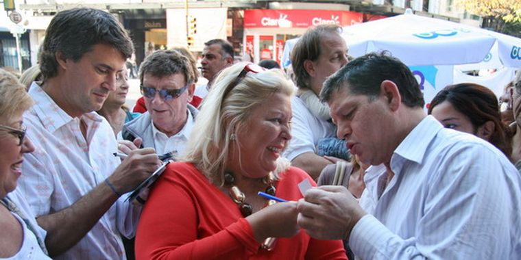 Carrió esta enojada con Cobos. Foto: NA