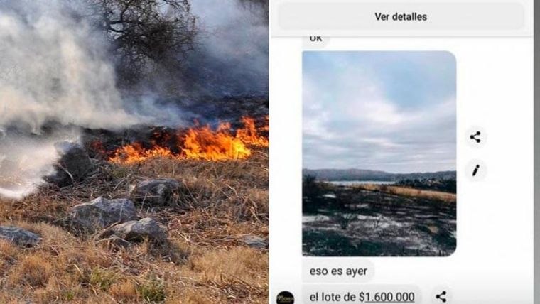Incendio, Córdoba, Facebook