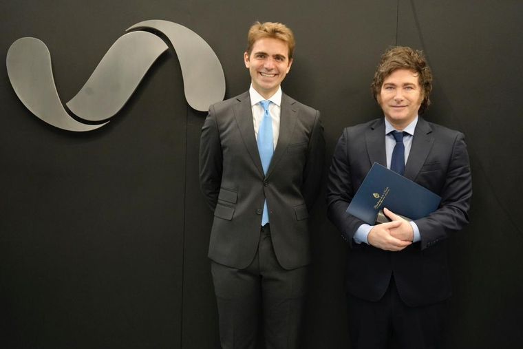 Pierpaolo Barbieri, CEO de Ualá, afirmó que no está a favor de los monopolios y dijo que espera que el Gobierno de Milei tome las medidas necesarias para mantener la competencia. Foto: Presidencia de la Nación