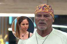 Alfa le lanzó un objeto contundente a Romina. Alfa le lanzó un objeto contundente a Romina.