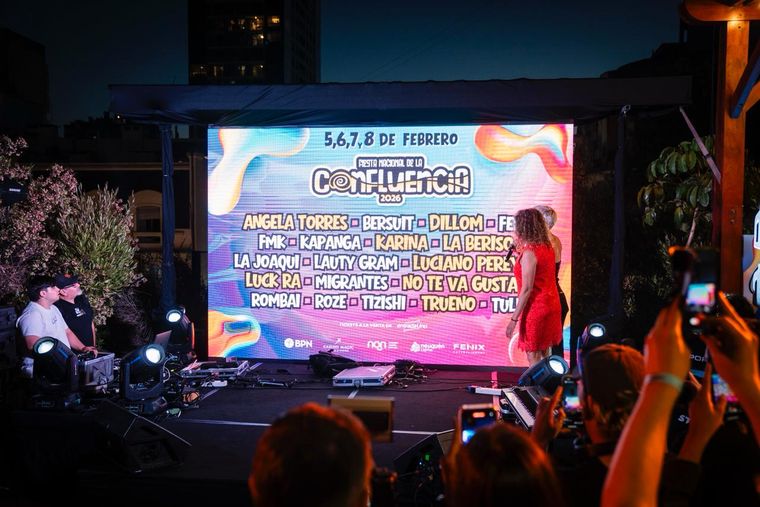 En la inauguración se presentó el line up oficial. En la inauguración se presentó el line up oficial.