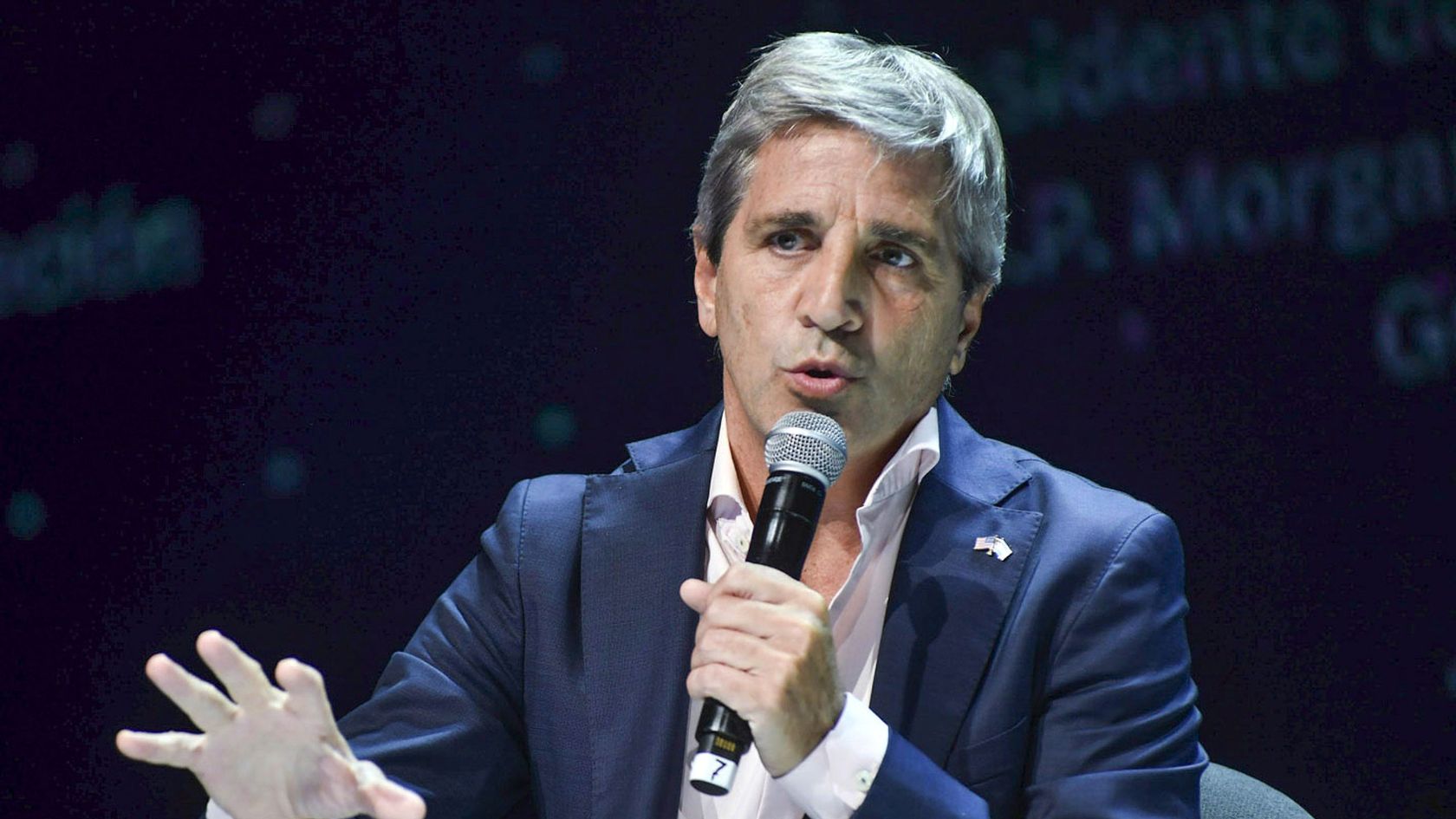 El ministro de Economía, Luis Caputo.