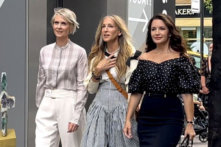 Carrie, Charlotte y Miranda soy unas reinas del estilismo. Foto: El Mundo