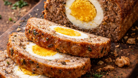 Receta de pan de carne con huevo que siempre sale bien